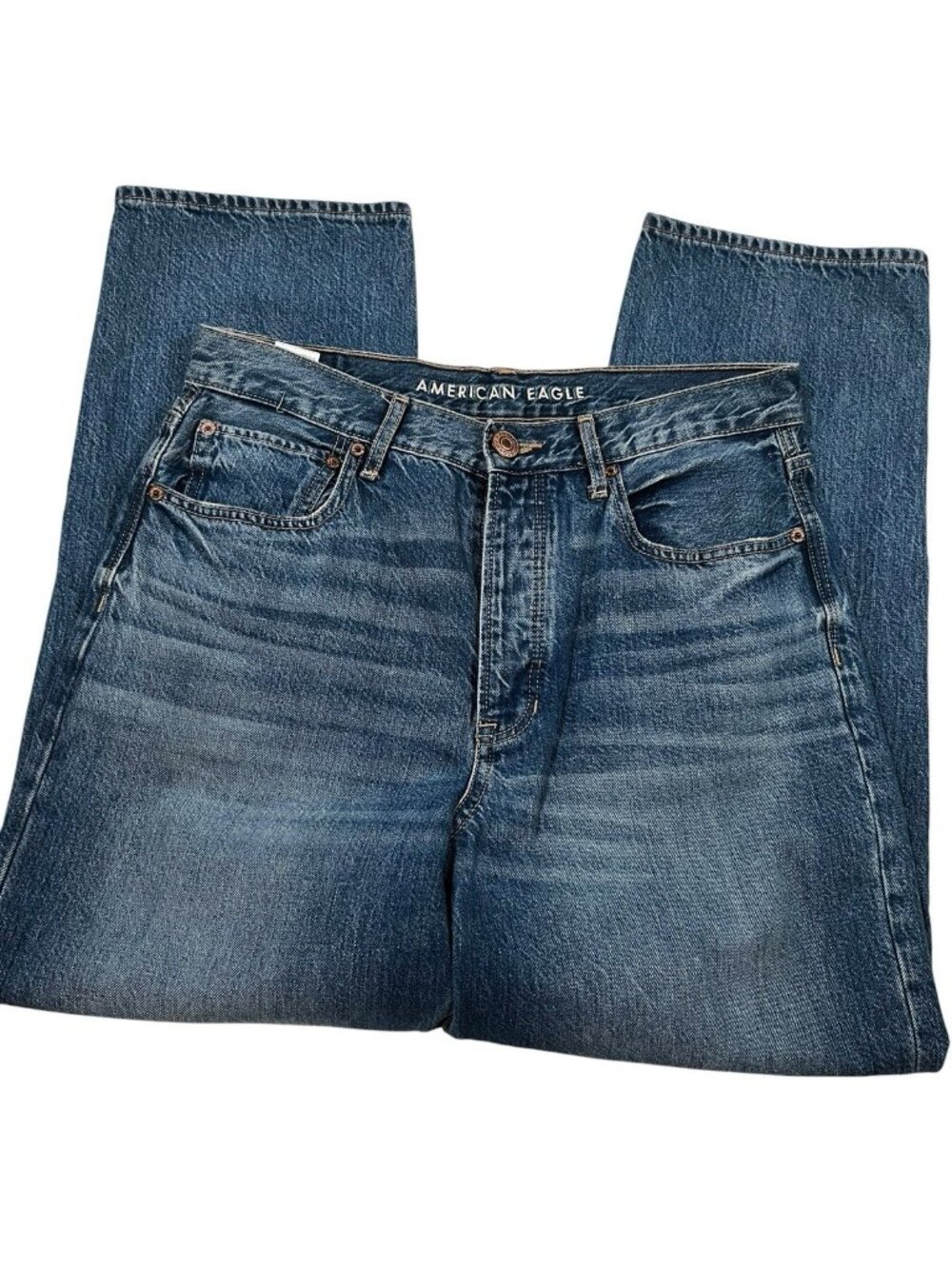American eagle 90's Boyfriend Button fly stretch Jeans Women's 8R